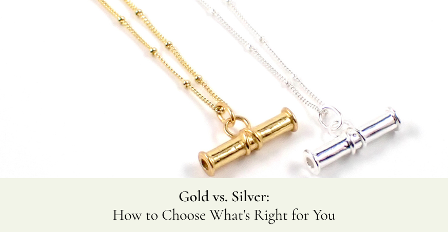Gold vs Silver: How to Choose What’s Right for You? | Flutterby Jewellery