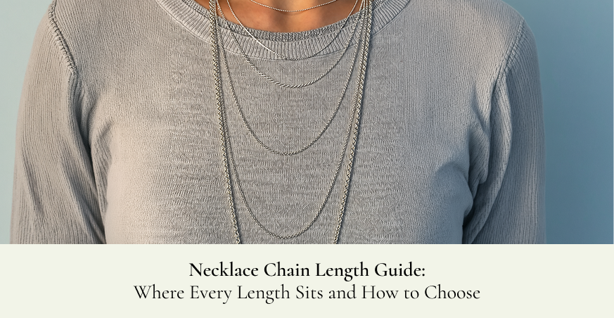 Necklace Chain Length Guide: Where Every Length Sits and How to Choose