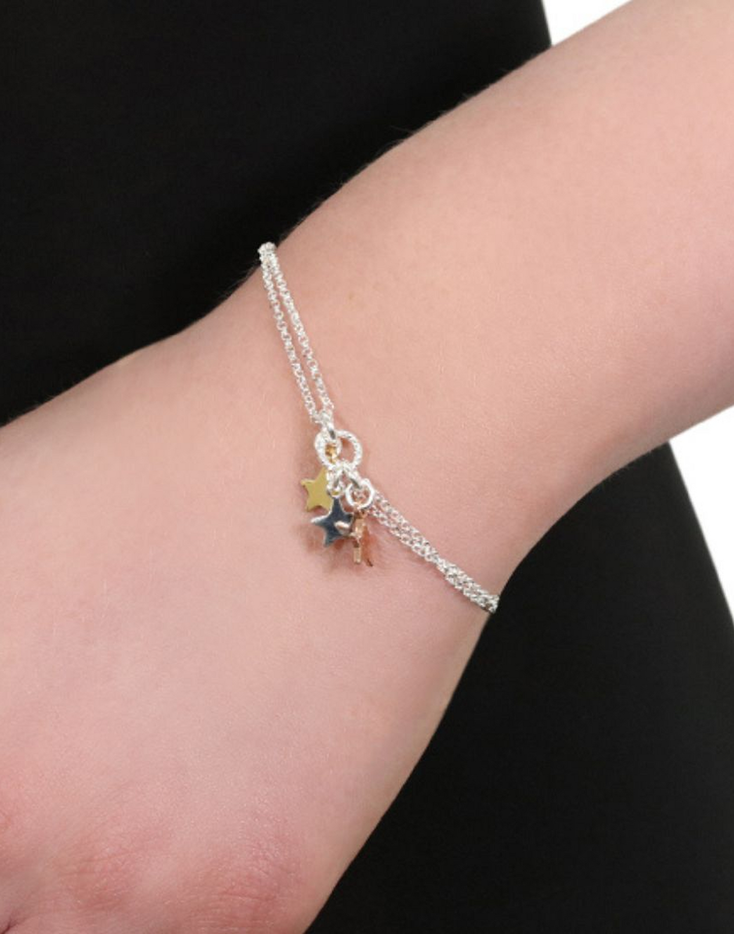 Shop Star Charm Bracelet UK Flutterby Jewellery - Main Image