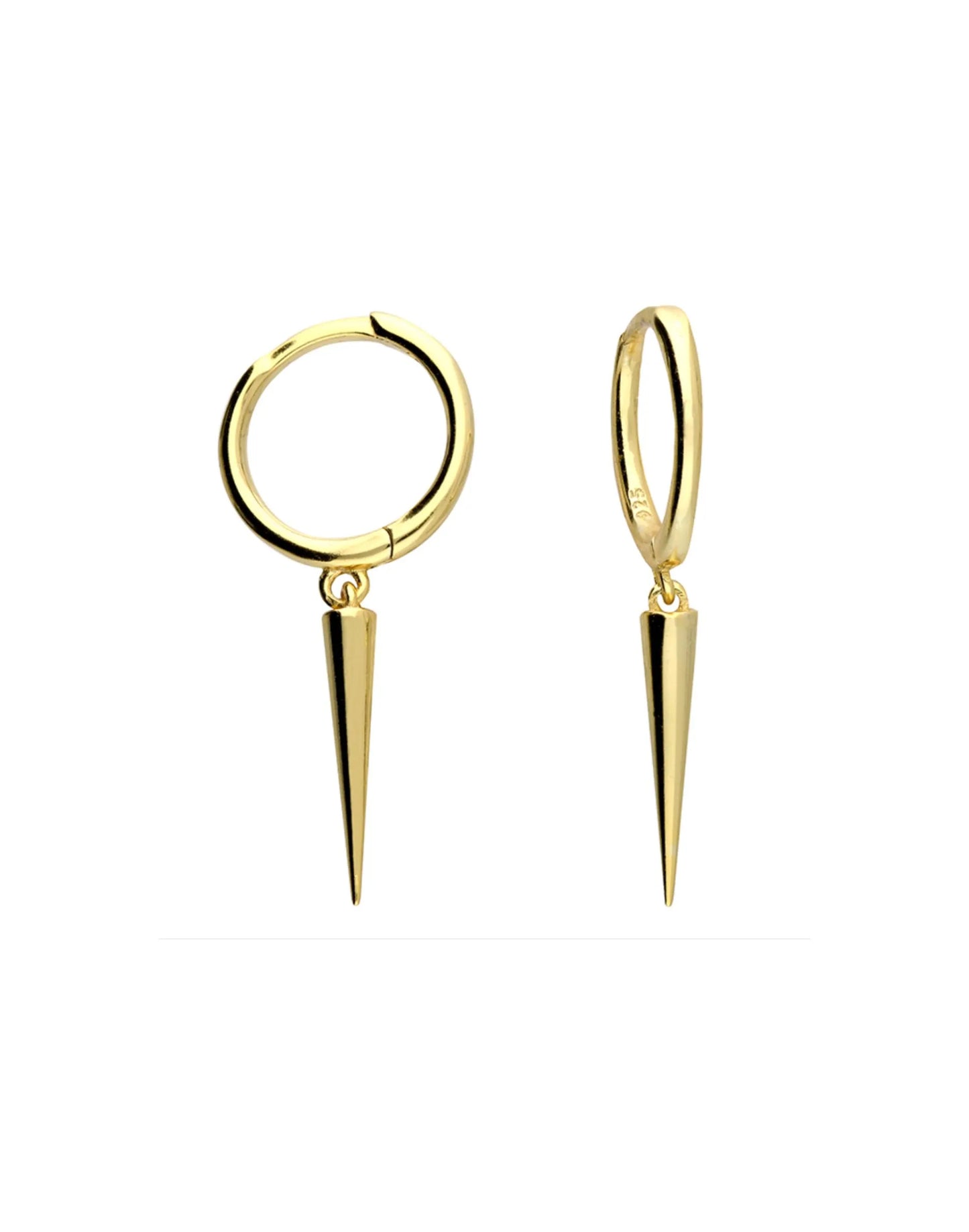 Gold Long Cone Huggies