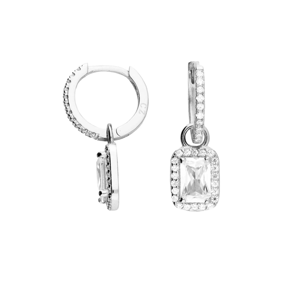 Ibiza silver earrings