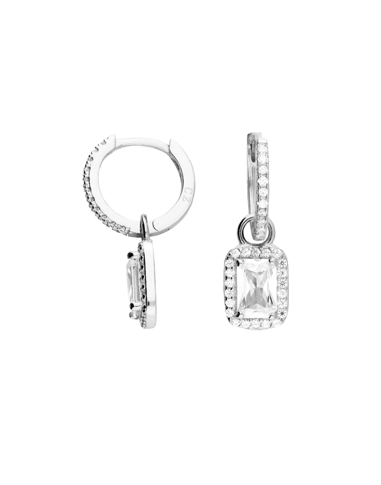 Ibiza silver earrings
