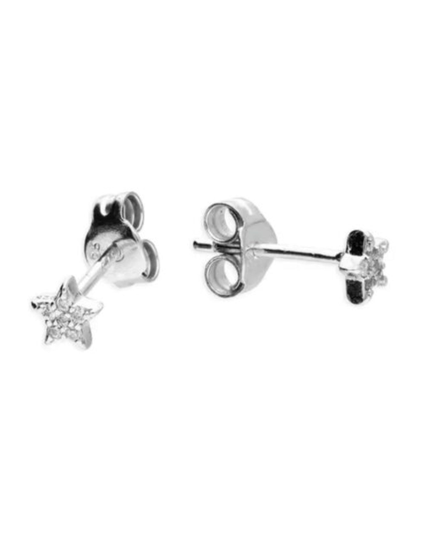 mini cz star studs