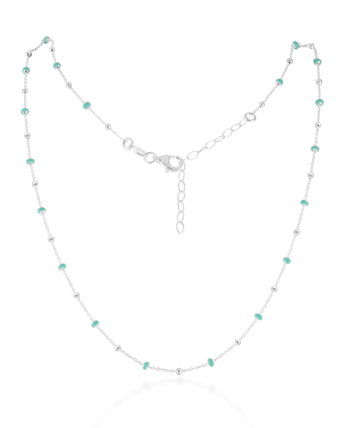 Josie Silver Turquoise Necklace