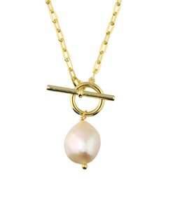 Heidi Pearl and Gold Necklace