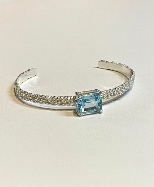 Blue Topaz Bangle