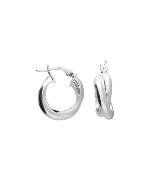 Silver Russian Ring Earrings