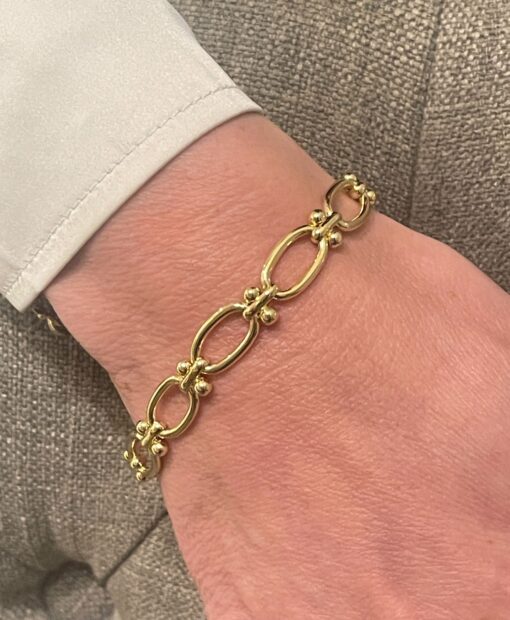 Jessica Gold Link Bracelet